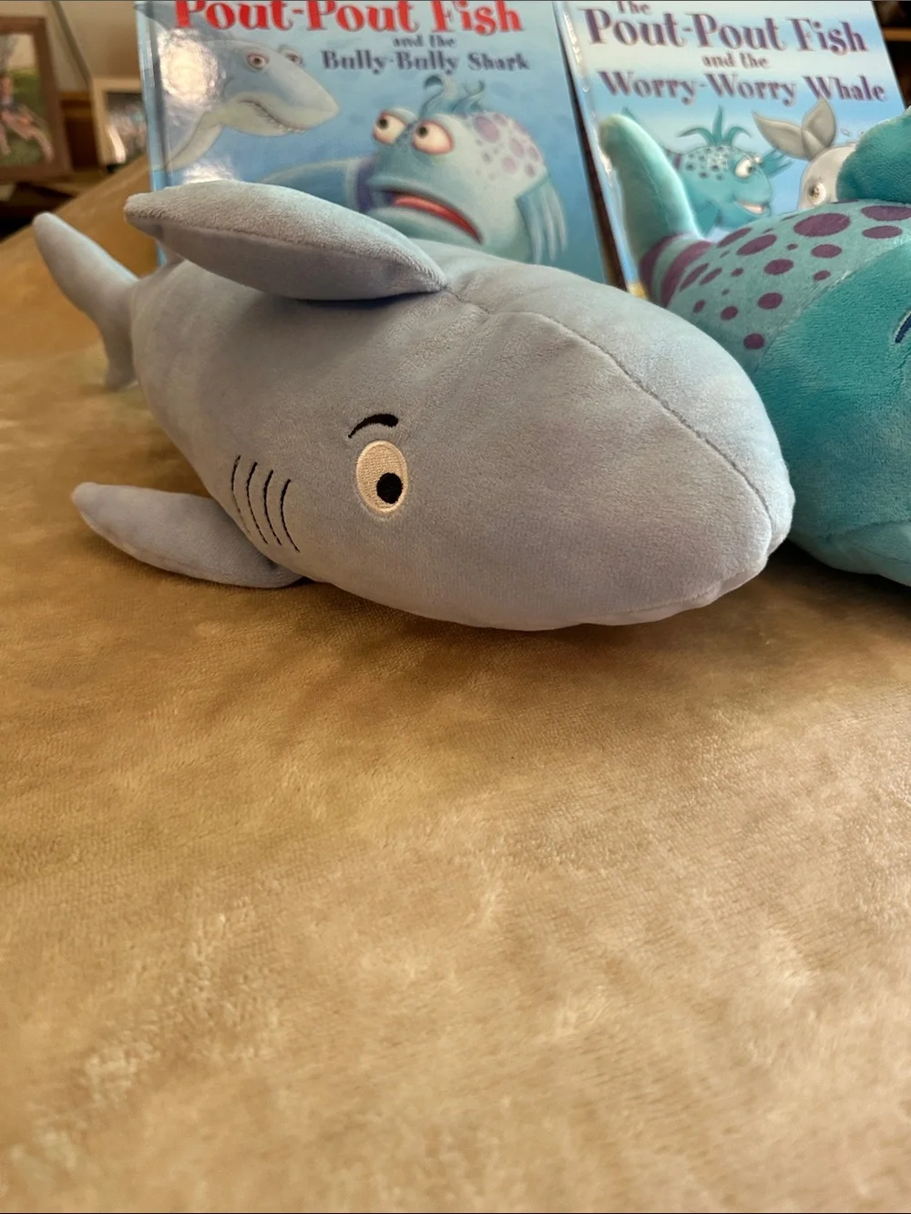 Kohl's Pout-Pout Fish Plush Set in Light Blue & Aqua